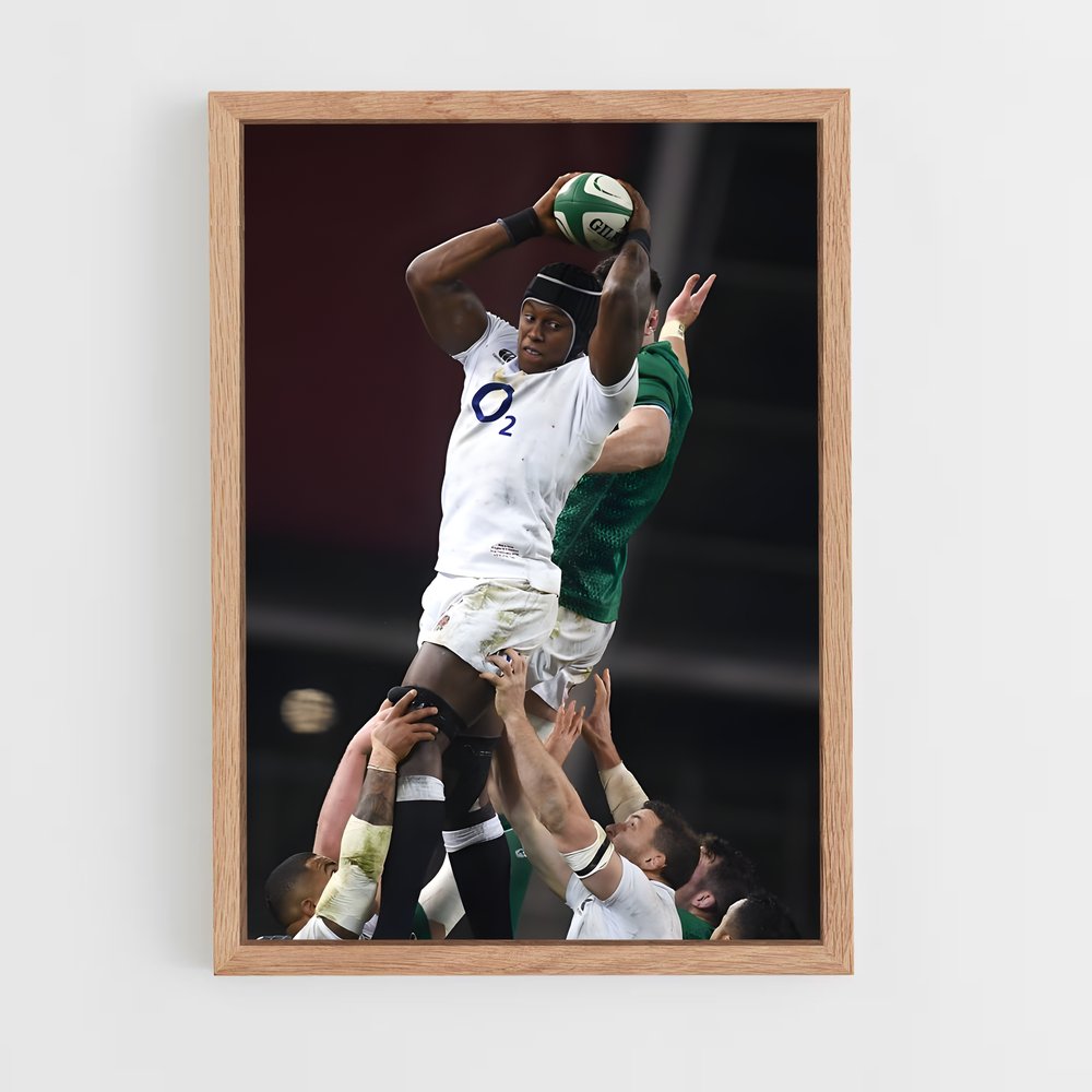 Poster Essor des Lions – affiche Rugby (vue 4)
